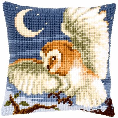 Vervaco Kreuzstich Stickpackungen Kissen Stickerei Set Anfänger Vorgedruckt Eulen auf der Jagd DIY Set Kreativ Set Für Erwachseneca. 40 x 40 cm Bastelset Handwerker Haus Dekoration Vervaco Kreuzstich Stickpackungen Kissen Stickerei Set Anfänger Vorgedruckt Eulen auf der Jagd DIY Set Kreativ Set Für Erwachseneca. 40 x 40 cm Bastelset Handwerker Haus Dekoration