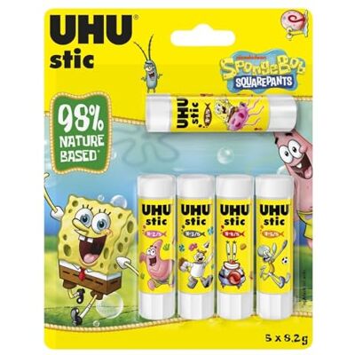 UHU stic Klebestift BTS 2026 SPONGEBOB 5x8,2g UHU stic Klebestift BTS 2026 SPONGEBOB 5x8,2g