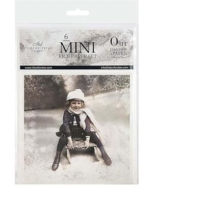 ITD Collection Mini Scrapbook Reispapier Kreatives Set 14,8 x 14,8 cm (6 Blätter) Decoupage Reispapiere für Scrapbooking und Basteln Mehrfarbig RSM087 ITD Collection Mini Scrapbook Reispapier Kreatives Set 14,8 x 14,8 cm (6 Blätter) Decoupage Reispapiere für Scrapbooking und Basteln Mehrfarbig RSM087