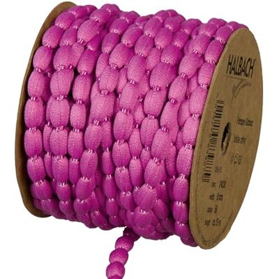 Halbach Seidenbänder Pompom Borte Breite 8mm Länge 15m Band mit Bommeln als Pompons-Girlande, Hochzeitsdeko, Gartenparty Deko Farbe: pink Halbach Seidenbänder Pompom Borte Breite 8mm Länge 15m Band mit Bommeln als Pompons-Girlande, Hochzeitsdeko, Gartenparty Deko Farbe: pink