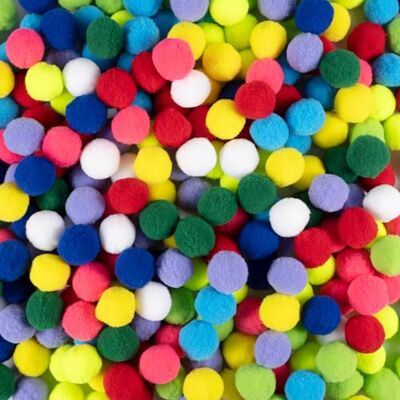 Carehabi Mini Pompons Bunt, 300 Stück Bunte Pompons zum Basteln, Filzkugeln Bunt Klein, Pompoms zum Basteln für Kinder, Bunte Pompons für Ostern DIY Kreativen Handwerk Dekorationen, 3CM Carehabi Mini Pompons Bunt, 300 Stück Bunte Pompons zum Basteln, Filzkugeln Bunt Klein, Pompoms zum Basteln für Kinder, Bunte Pompons für Ostern DIY Kreativen Handwerk Dekorationen, 3CM