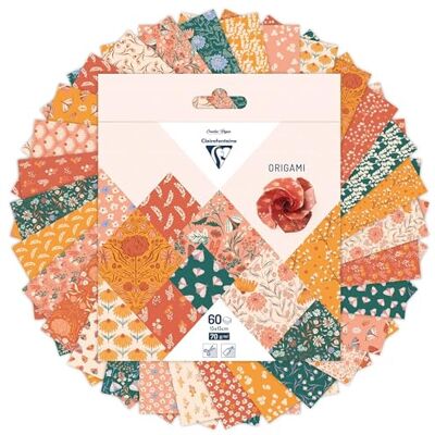 Clairefontaine 95638C Pack Origami Boho Flora Clairefontaine 95638C Pack Origami Boho Flora