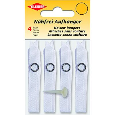 Kleiber 70014 Nähfrei Aufhänger, weiß Kleiber 70014 Nähfrei Aufhänger, weiß