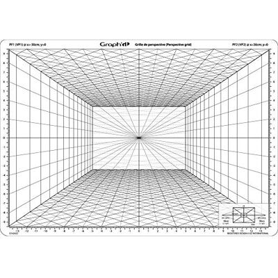 GRAPH'IT Sichtschutzgitter – Modell C „Perspective frontale“ GRAPH'IT Sichtschutzgitter – Modell C „Perspective frontale“