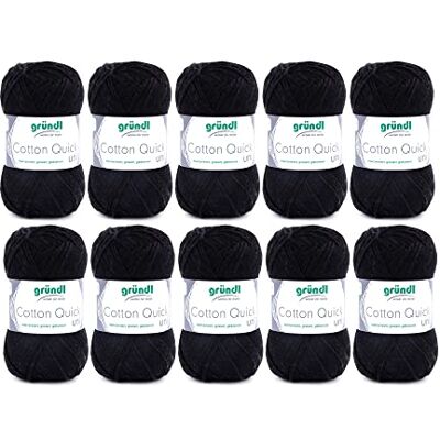 Gründl Cotton Quick Uni Garn - 125m, 50g, Öko-Tex Gründl Cotton Quick Uni Garn - 125m, 50g, Öko-Tex