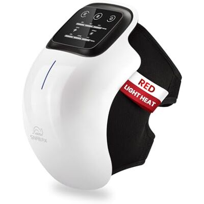 Snailax Akku-Kniemassagegerät mit Wärme, Rotlicht und Vibration Kniebandage 3 Massagemodi, 3-stufige Temperaturregelung, LED-Touchscreen, 3 Stunden Ladezeit, ergonomisches Bandagendesign, Geschenk Snailax Akku-Kniemassagegerät mit Wärme, Rotlicht und Vibration Kniebandage 3 Massagemodi, 3-stufige Temperaturregelung, LED-Touchscreen, 3 Stunden Ladezeit, ergonomisches Bandagendesign, Geschenk