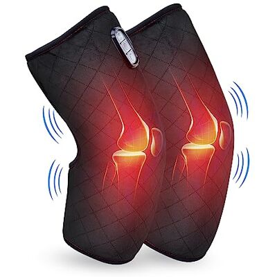 COMFIER Knie Massagegerät mit Wärme, Vibration Knie-Massagegerät, beheizte Kniebandage Wrap für Stress Relief,Geschenke für Männer und Frauen COMFIER Knie Massagegerät mit Wärme, Vibration Knie-Massagegerät, beheizte Kniebandage Wrap für Stress Relief,Geschenke für Männer und Frauen