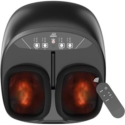 Snailax Shiatsu Fußmassagegerät mit Wärme, Kneten & Kompression Snailax Shiatsu Fußmassagegerät mit Wärme, Kneten & Kompression