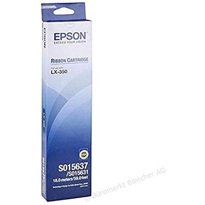 Epson 235F930 Ribbon Cartridge for LX-350/LX-300/+/+II Farbband schwarz 4.000.000 characters 1er-Pack Epson 235F930 Ribbon Cartridge for LX-350/LX-300/+/+II Farbband schwarz 4.000.000 characters 1er-Pack