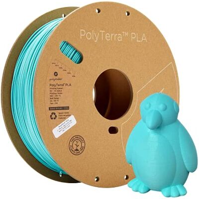 Polymaker PolyTerra PLA Arctic Teal 1.75mm 1kg Polymaker PolyTerra PLA Arctic Teal 1.75mm 1kg