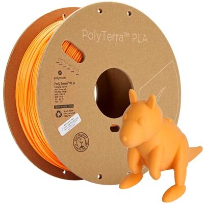 Polymaker PolyTerra PLA Sunrise Orange 1.75mm 1kg Polymaker PolyTerra PLA Sunrise Orange 1.75mm 1kg