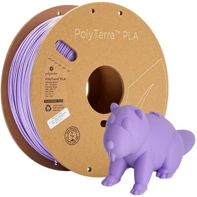 Polymaker PolyTerra PLA Lavender Purple 1.75mm 1kg Polymaker PolyTerra PLA Lavender Purple 1.75mm 1kg