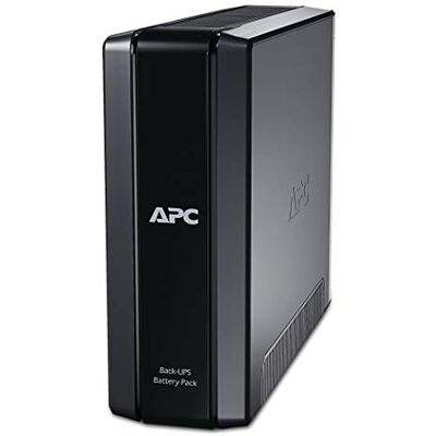 APC by Schneider Electric BR24BPG Back-UPS Pro externes Batteriemodul für 1.500VA, 18 Ah, 372 VAh, schwarz, Kompatibel mit der USV Back-UPS Pro“ BR1500G APC by Schneider Electric BR24BPG Back-UPS Pro externes Batteriemodul für 1.500VA, 18 Ah, 372 VAh, schwarz, Kompatibel mit der USV Back-UPS Pro“ BR1500G
