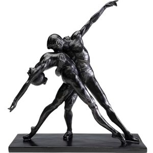Kare Design Deko Figur Dancers, Schwarz, Handarbeit, Deko Objekt fürs Wohnzimmer, für Regale, Ballett, Tanz Design, Klassisch, Schlafzimmerdekoration, 38x34x13 Kare Design Deko Figur Dancers, Schwarz, Handarbeit, Deko Objekt fürs Wohnzimmer, für Regale, Ballett, Tanz Design, Klassisch, Schlafzimmerdekoration, 38x34x13