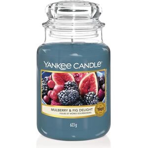 Yankee Candle Duftkerze im Glas (groß) Mulberry & Fig Delight Kerze mit langer Brenndauer bis zu 150 Stunden Perfekte Geschenke für Frauen Yankee Candle Duftkerze im Glas (groß) Mulberry & Fig Delight Kerze mit langer Brenndauer bis zu 150 Stunden Perfekte Geschenke für Frauen
