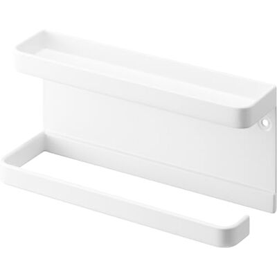 YAMAZAKI 6693 SMART Wall Mounted Umbrella Holder, white, Steel, 20 x 6.5 x 9.5 cm YAMAZAKI 6693 SMART Wall Mounted Umbrella Holder, white, Steel, 20 x 6.5 x 9.5 cm