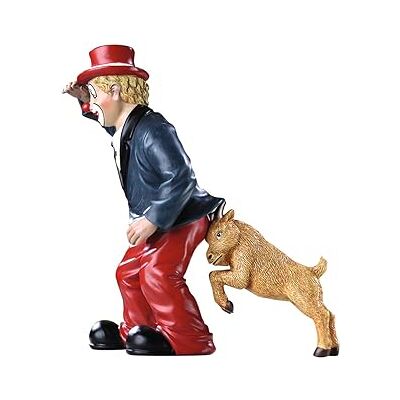 Gildeclown Gilde Dekofigur Clown der Hinterhalt Deko Figur Hund Deko Wohnzimmer kleine Deko Figur Clown im Geschenkkarton Dekoration Geschenk Weihnachten Frauen Männer Höhe 14 cm Gildeclown Gilde Dekofigur Clown der Hinterhalt Deko Figur Hund Deko Wohnzimmer kleine Deko Figur Clown im Geschenkkarton Dekoration Geschenk Weihnachten Frauen Männer Höhe 14 cm