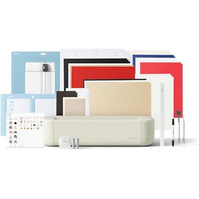 Cricut Explore® 5 Essential Bundle + Digitale Inhalte. Intelligente Schneidemaschine – perfekt für Projekte wie individuelle Vinyl-Aufkleber, T-Shirts, vollfarbige Sticker, Karten und mehr Cricut Explore® 5 Essential Bundle + Digitale Inhalte. Intelligente Schneidemaschine – perfekt für Projekte wie individuelle Vinyl-Aufkleber, T-Shirts, vollfarbige Sticker, Karten und mehr
