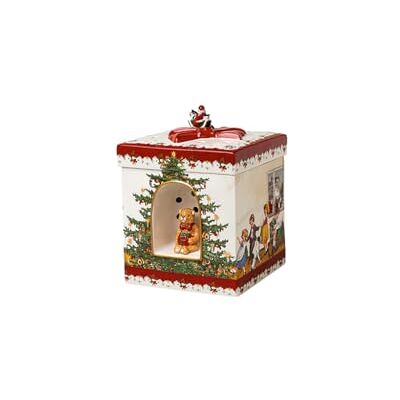 Villeroy & Boch und Boch Christmas Toys, Paket eckig, Kinder, 17 x 17 x 21,5cm, Porzellan, Mehrfarbig, 14-8327-6693, Martini Olive/Martini Olive Terra Camo, 17x17x21,5cm Villeroy & Boch und Boch Christmas Toys, Paket eckig, Kinder, 17 x 17 x 21,5cm, Porzellan, Mehrfarbig, 14-8327-6693, Martini Olive/Martini Olive Terra Camo, 17x17x21,5cm