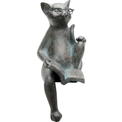 Kare Design Deko Figur Cats Life, Grau/Schwarz, Accessoire, Wohnzimmer, Deko für Regale oder Sideboards, Deko Skultpur, Dekoration, 28x12x6 cm (H/B/T) Kare Design Deko Figur Cats Life, Grau/Schwarz, Accessoire, Wohnzimmer, Deko für Regale oder Sideboards, Deko Skultpur, Dekoration, 28x12x6 cm (H/B/T)