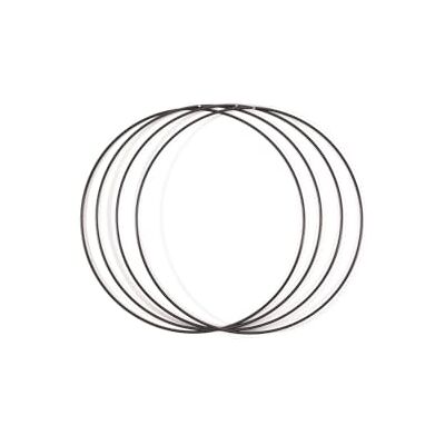 Creative Metallringe 20 cm x 3 mm Kreis zum Basteln 4 Stück Drahtkreis Schwarz und Deko Kranz aus Metall für TrockenblumenKranz, Makramee, Traumfänger, Mobile Basteln und Wanddeko Creative Metallringe 20 cm x 3 mm Kreis zum Basteln 4 Stück Drahtkreis Schwarz und Deko Kranz aus Metall für TrockenblumenKranz, Makramee, Traumfänger, Mobile Basteln und Wanddeko