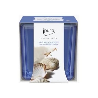 Ipuro dekorative sunny beachtime Duftkerze minimalistische & puristische Duftkerzen im Glas intensive Duftkerzen mit spritzigen & frischen Noten stilvolle Kerze 125 g Ipuro dekorative sunny beachtime Duftkerze minimalistische & puristische Duftkerzen im Glas intensive Duftkerzen mit spritzigen & frischen Noten stilvolle Kerze 125 g