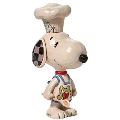 Enesco Jim Shore Snoopy Chef Mini-Figur – Peanuts Enesco Jim Shore Snoopy Chef Mini-Figur – Peanuts