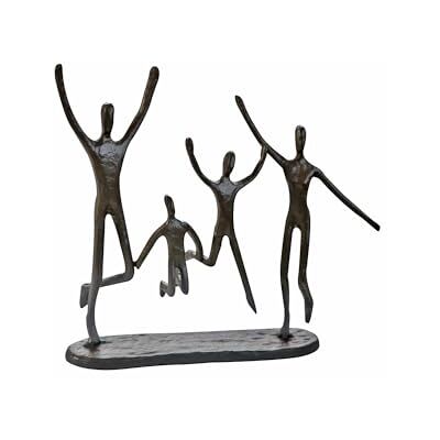 Casablanca modernes Design Casablanca Skulptur Jumping, Deko Figur Braun, Metall Statue Wohnzimmer, Büro Dekoration H. 20 cm x B. 22 cm Moderne Skulpturen Familie u. Freunde, Designskulptur Casablanca modernes Design Casablanca Skulptur Jumping, Deko Figur Braun, Metall Statue Wohnzimmer, Büro Dekoration H. 20 cm x B. 22 cm Moderne Skulpturen Familie u. Freunde, Designskulptur