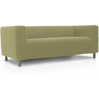 FAVERTI ® Super elastischer Sofabezug, kompatibel mit dem Sofa KLIPPAN 2-Sitzer von IKEA Modell Novele Pistazie Qualitätsschutz aus Jacquard-Gewebe mit Baumwollgefühl FAVERTI ® Super elastischer Sofabezug, kompatibel mit dem Sofa KLIPPAN 2-Sitzer von IKEA Modell Novele Pistazie Qualitätsschutz aus Jacquard-Gewebe mit Baumwollgefühl