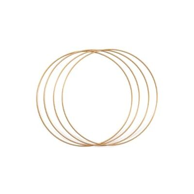 Creative Metallringe 20 cm x 3 mm Kreis zum Basteln 4 Stück Drahtkreis Antique Gold und Deko Kranz aus Metall für TrockenblumenKranz, Makramee, Traumfänger, Mobile Basteln und Wanddeko Creative Metallringe 20 cm x 3 mm Kreis zum Basteln 4 Stück Drahtkreis Antique Gold und Deko Kranz aus Metall für TrockenblumenKranz, Makramee, Traumfänger, Mobile Basteln und Wanddeko