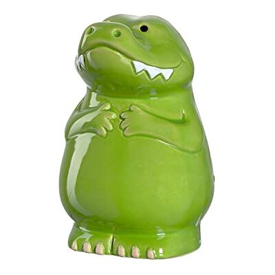 LEONARDO HOME Bambini Krokodil Spardose, Keramik Sparschwein mit Schlüssel, Geschenk für Kinder, Jungen Mädchen, 12,8 cm, grün bunt, 039194 LEONARDO HOME Bambini Krokodil Spardose, Keramik Sparschwein mit Schlüssel, Geschenk für Kinder, Jungen Mädchen, 12,8 cm, grün bunt, 039194