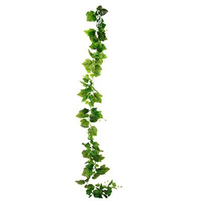 Flair Flower Girlande Deko AST Weinrebe Dekorieren Hotel Basteln Hängende Rebe Blätter Weinblätter Kunstblumen Hochzeit Party Garten Festival Dekorationen Wanddekoration,194429GN,Grün,180x16x8cm Flair Flower Girlande Deko AST Weinrebe Dekorieren Hotel Basteln Hängende Rebe Blätter Weinblätter Kunstblumen Hochzeit Party Garten Festival Dekorationen Wanddekoration,194429GN,Grün,180x16x8cm