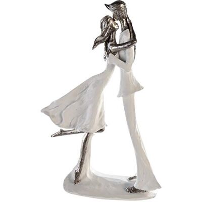 Casablanca modernes Design Casablanca Skulptur Hold me, Deko Figur Weiß, Kunstharz Statue Wohnzimmer, Büro Dekoration H. 32 cm x B. 20 cm Couple Familien Skulpturen, Zusammenhalt Familie Casablanca modernes Design Casablanca Skulptur Hold me, Deko Figur Weiß, Kunstharz Statue Wohnzimmer, Büro Dekoration H. 32 cm x B. 20 cm Couple Familien Skulpturen, Zusammenhalt Familie