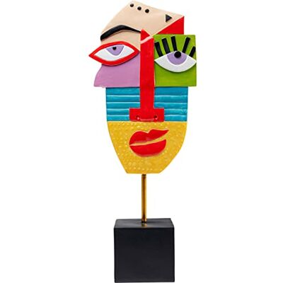 Kare Design Deko Objekt Abstract Face, abstraktes Gesicht, handbemalt, Multicolour, Artikelhöhe 52cm Kare Design Deko Objekt Abstract Face, abstraktes Gesicht, handbemalt, Multicolour, Artikelhöhe 52cm