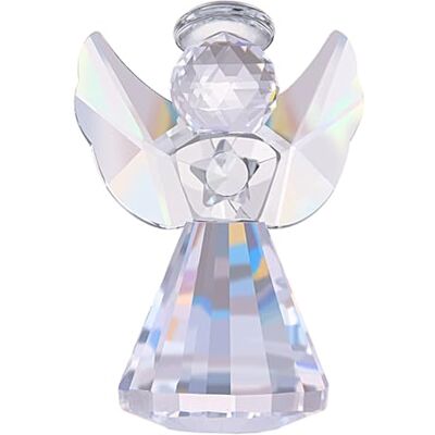 LONGWIN Kristall-Engel-Figur, Weihnachten, dekorativ, klares Glas, Heimdekoration, Ornamente, Sammlerstück, Geschenk für Kinder LONGWIN Kristall-Engel-Figur, Weihnachten, dekorativ, klares Glas, Heimdekoration, Ornamente, Sammlerstück, Geschenk für Kinder