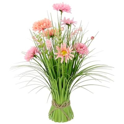 Flair Flower Grasbund mit Blüten Bündel Deko Grasarrangement Grasbündel Grasbusch Grasbüschel Gräser Grünpflanze Kunstblume Kunstgras Kunstpflanze Künstliche Pflanze Solitärgras Stehgras Sträucher Ziergras, Rosa Flair Flower Grasbund mit Blüten Bündel Deko Grasarrangement Grasbündel Grasbusch Grasbüschel Gräser Grünpflanze Kunstblume Kunstgras Kunstpflanze Künstliche Pflanze Solitärgras Stehgras Sträucher Ziergras, Rosa