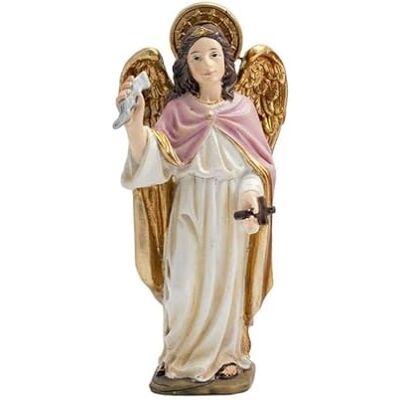 DRW Figur des Erzengels aus Kunstharz, handbemalt, 14 cm hoch (Zadquiel) DRW Figur des Erzengels aus Kunstharz, handbemalt, 14 cm hoch (Zadquiel)