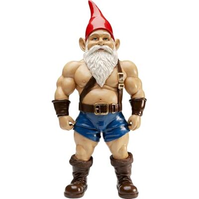 Kare Design Deko Figur Zwerg Muscle, Mehrfarbig, XL, Deko Objekt, Wohnaccessoires, Zwerg mit Muskeln, stehend, 60x30x16 cm Kare Design Deko Figur Zwerg Muscle, Mehrfarbig, XL, Deko Objekt, Wohnaccessoires, Zwerg mit Muskeln, stehend, 60x30x16 cm