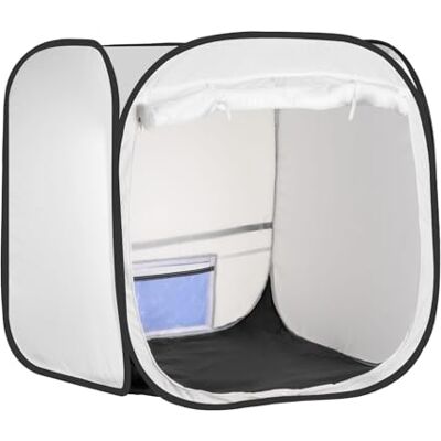 VEVOR tragbares Lackierkabinenzelt (72x72,5x5 cm Arbeitsbereich) Pop-Up-Sprühfarbenzelt für Sprühmalerei, wasserfeste Farbkabine für kleine Modelle Skulpturen Vasen Bilderrahmen Pop-Up-Design VEVOR tragbares Lackierkabinenzelt (72x72,5x5 cm Arbeitsbereich) Pop-Up-Sprühfarbenzelt für Sprühmalerei, wasserfeste Farbkabine für kleine Modelle Skulpturen Vasen Bilderrahmen Pop-Up-Design