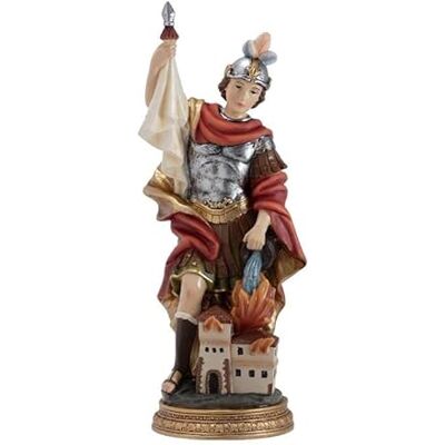 DRW Figur San Florian Harz handbemalt, 30 cm DRW Figur San Florian Harz handbemalt, 30 cm