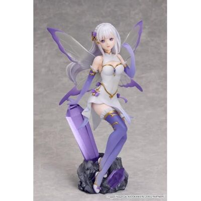 EICOCO el COCO Re:Zero Starting Life in Another World PVC Statue 1/7 Emilia Jewel Princess 24 cm EICOCO el COCO Re:Zero Starting Life in Another World PVC Statue 1/7 Emilia Jewel Princess 24 cm