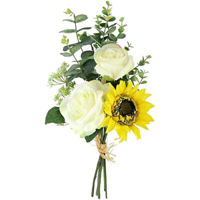 Flair Flower Künstlicher Strauß Sonnenblumen Rosen Eukalyptus Beiwerk Floristik künstliche Blume Kunstblumen Bouquet Seidenblumen Blumenbouquet Blumenstrauß Blumenarrangements Rosenstrauß Bund Bündel Flair Flower Künstlicher Strauß Sonnenblumen Rosen Eukalyptus Beiwerk Floristik künstliche Blume Kunstblumen Bouquet Seidenblumen Blumenbouquet Blumenstrauß Blumenarrangements Rosenstrauß Bund Bündel