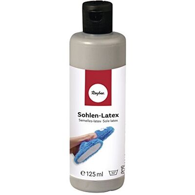 Rayher 38471000 Sohlen-Latex, Flasche 125 ml Rayher 38471000 Sohlen-Latex, Flasche 125 ml