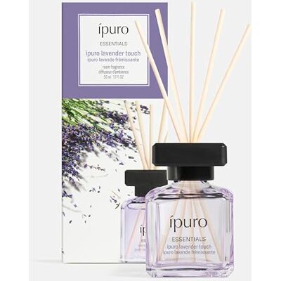 Ipuro Essentials LAVENDER TOUCH Raumduft mit Stäbchen 50 ml Raumerfrischer mit Lavendel, Zitrus, Blüten, Minze & Moschus Duft Aroma Diffuser mit Stäbchen Lufterfrischer für die Wohnung Ipuro Essentials LAVENDER TOUCH Raumduft mit Stäbchen 50 ml Raumerfrischer mit Lavendel, Zitrus, Blüten, Minze & Moschus Duft Aroma Diffuser mit Stäbchen Lufterfrischer für die Wohnung