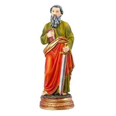 DRW Figur St. Paul, handbemalt, Harz, 12 cm DRW Figur St. Paul, handbemalt, Harz, 12 cm