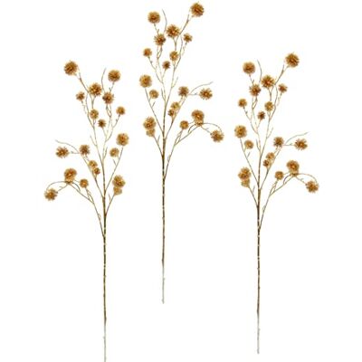 I.GE.A. Gold Distel Künstliche Pflanze - Winterdekoration I.GE.A. Gold Distel Künstliche Pflanze - Winterdekoration