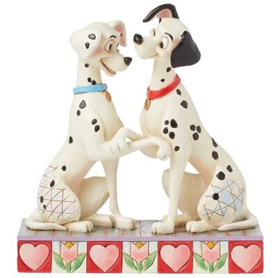 Enesco Disney Traditions 101 Dalmatians Pongo and Perdita Figurine Enesco Disney Traditions 101 Dalmatians Pongo and Perdita Figurine