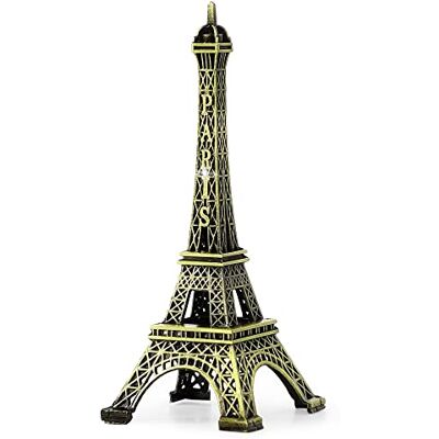 uxcell sourcing map Metall Eiffelturm Kunsthandwerk Frankreich Souvenir Mini Eiffelturm Modell 10cm Bronze Ton uxcell sourcing map Metall Eiffelturm Kunsthandwerk Frankreich Souvenir Mini Eiffelturm Modell 10cm Bronze Ton