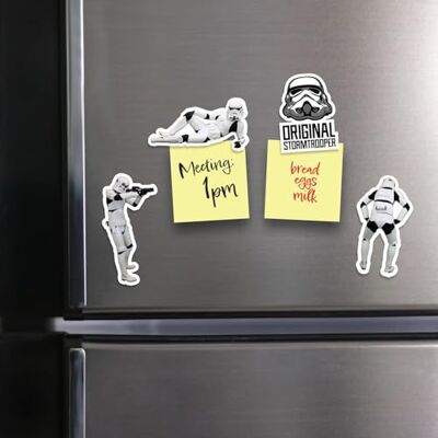 Original Stormtrooper Star Wars Stormtrooper Kühlschrankmagnete Magnet Set, Geek Room & Fan Geschenk Original Stormtrooper Star Wars Stormtrooper Kühlschrankmagnete Magnet Set, Geek Room & Fan Geschenk