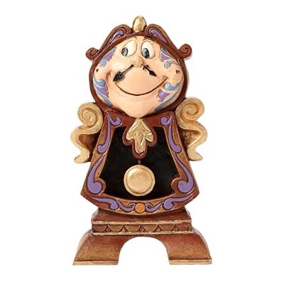 Enesco Disney Traditions Keeping Watch Cogsworth Figurine, 6,4 x 3,5 x 10,8 cm ; 154 g, Bunt Enesco Disney Traditions Keeping Watch Cogsworth Figurine, 6,4 x 3,5 x 10,8 cm ; 154 g, Bunt